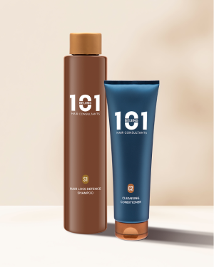 Hair Loss Defence Shampoo 250ml + 2-In-1 Cleansing Shampoo & Conditioner 300ml